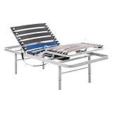 Geriafy - Elektrisch Verstellbarer Lattenrost | 90x190 cm | Verstärkt und...