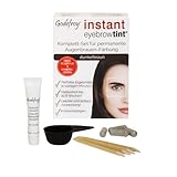 Godefroy Instant Eyebrow Tint, Augenbrauenfarbe EU-Rezeptur, Färbeset...