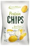 IronMaxx High Protein Chips – Sour Cream & Onion 60g | Low Carb,...