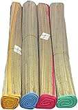 marion10020 Strohmatten Strand Bastmatten Liegematte Badematte Strandmatte...