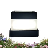 Ylnailky Außenleuchte Für Laternenpfahl - Beleuchtung Mit Warmweißem Und...