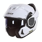 LS2, Klapphelm Motorrad ADVANT SOLID White, M
