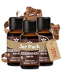 Heldengrün© BIO Zedernholzöl [100% NATURREIN] - Zedernöl Bio aus...