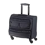 LIGHTPAK Business Laptop Overnight Trolley Ronney, Rollkoffer aus 600D...