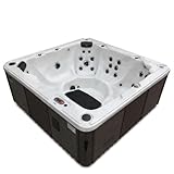 CANADIAN SPA CO. Victoria AI Hot Tub Outdoor Winterfest, 7 Personen Hot Tub...