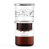 Demwa Cold Brew Kaffeemaschine, Kaffeebrauer, 300 ml, für Tee- und...