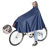 Rawhui Regenponcho Fahrrad Wasserdicht, Regenjacke Fahrrad Damen Herren...