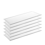 LUXULA 6er Pack LED Panel 120x30cm - 4000K Neutralweiß 36W 3600lm...