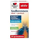 Doppelherz Sodbrennen akut + protect - Medizinprodukt bei Sodbrennen,...