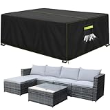 VDISRR Gartenmöbel Abdeckung, 170x95x71cm, Wasserdicht Schutzhauben für...