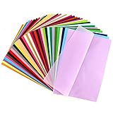 400 Blatt Transparentpapier Bunt, 36 Farben Seidenpapier, Tissue Paper DIN...