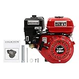 MINRS 212cc 4-Takt Benzinmotor Standmotor, 1 Zylinder Kartmotor Go-Kart...