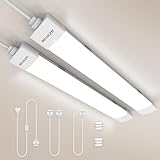 MOJIAZH-2er Pack Feuchtraumleuchte LED 43cm，16W Feuchtraumlampe mit...