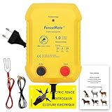 FenceMate 230V Weidezaungerät 1 Joule Output für 4 bis 20 km, niedrige...