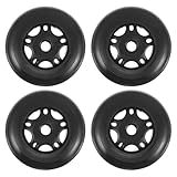 Mikinona 4 Stück Ersatzrollen Fitnessgeräte Kunststoffroller Laufrad...