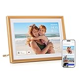 ARZOPA Metall Digitaler Bilderrahmen WLAN 10,1 Zoll 32GB IPS HD Touchscreen...