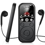 RWSRW 128GB MP3 Player Bluetooth 5.4, Ultra Slim Musik-Player mit 2.0 Zoll...