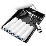 Mister Rui Farbroller Set, Schaumwalzen Set 6 Zoll, Schaumstoff mit Hoher...
