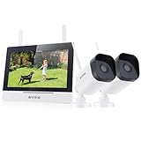 ANNKE Überwachungskamera Set mit Monitor, 5MP 4CH 7' Zoll Touchscreen NVR...