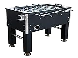 Premium Kicker Table 5“ Kickertisch Stabiler Tischfußball schwarz...
