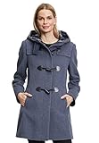 Gil Bret Damen Dufflecoat mit Kapuze Dress Blues,44