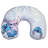 Disney Lilo & Stitch Angel Nackenkissen Kinder – Reisekissen 37×30 cm...