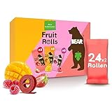 BEAR Fruchtrollen Mixbox I 100% Natürliche Inhaltsstoffe I Ohne Zusatz von...