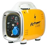 Itcpower IT-GG9I Benzin-Generator, Inverter, gelb-weiß
