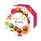 merci lovelies Classic – 1 x 185g – Pralinenmischung mit gefüllten...