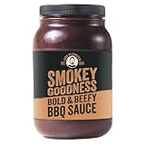 Smokey Goodness BBQ Sauce – Bold Beefy Premium Barbecue Sauce mit Chili,...