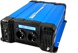 SOLARTRONICS Spannungswandler FS2000D 12V 2000 Watt mit Display -...