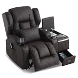 SITURAY Elektrisch Verstellbar Relaxsessel mit Liegefunktion, Kunstleder...