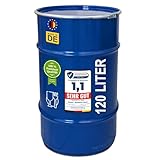 Meier Stahlfass 120 Liter Hobbock Deckelfass | Lebensmittelecht | Metall...