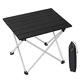 LIANTRAL Tragbarer Campingtisch, Beistelltisch, Leichter Klapptisch im...