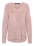 VERO MODA Strick Pullover V-Ausschnitt Langarm Sweater Knitted Jumper...