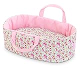 Corolle 9000110940 - Babytragetasche Floral, Schlaf-und Tragetasche mit...