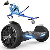 EVERCROSS Hoverboards mit Kart, 8,5' Hover Board Kinder Go Kart mit...