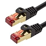 BIGtec Premium 50m Gigabit Ethernet LAN Kabel Patchkabel Netzwerkkabel...