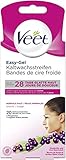 Veet Easy-Gel Kaltwachsstreifen - Geeignet für normale Haut - Anwendung...