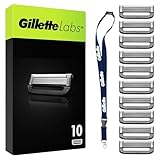 Gillette Labs Rasierklingen für Männer, 10 Ersatzklingen, inkl....
