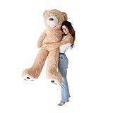 MKS. Riesen Teddybär XXL Kuschelbär 160 cm groß Plüschbär - Original...