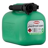 CarPlan bleifreier Benzinkanister – Grün, 5 L