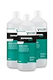 EQM | ECO-301 | Isopropanol - Isopropylalkohol 99,9% | 3 X 1L | Reinigung...