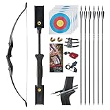 D&Q Recurve Bogen Set Erwachsene Pfeil und Bogen für Anfänger...