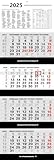 Kombi 4-Monatskalender 2025 Bürokalender großer Wandkalender vier Monate...