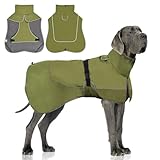 WUFANC Hundemantel Wasserdicht - Reflektierende Hundejacke mit...