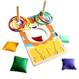 Sitzsackspiel Für Kinder – Wurfspielzeug Aus Holz, Interaktives...