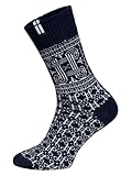 HomeOfSocks Flaggensocken Finnland Finnisches Glückssymbol - Damen Und...