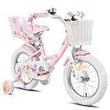 JOYSTAR Einhorn 16 Zoll Kinderfahrrad für 5-7 Jahre Mädchen,...