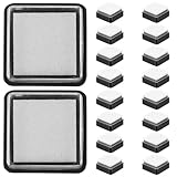 Angoily 18 Leere Stempelkissen – Druckbare Stempelkissen mit Schwamm für...